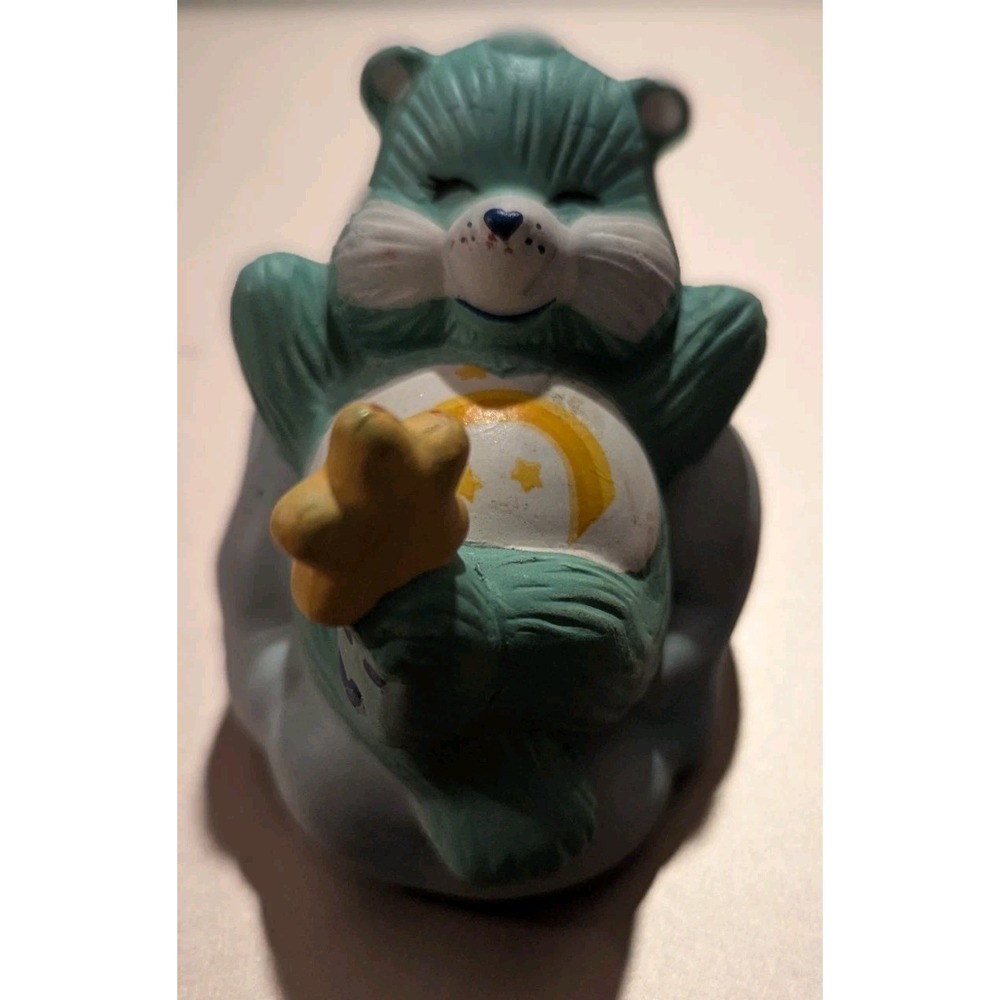 Care Bears 80's Vintage 1984 Wish Bear American‎ Greetings Ceramic Figure